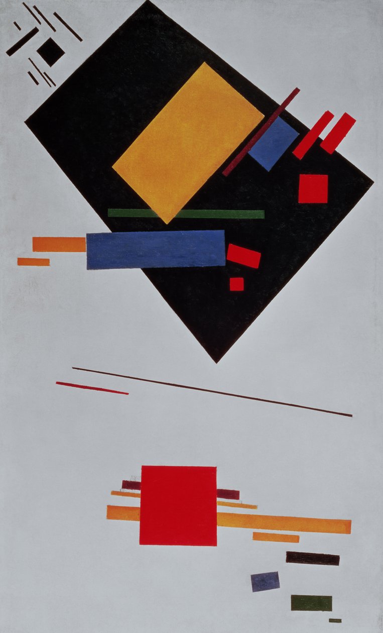 Süprematist Kompozisyon, 1915 by Kazimir Severinovich Malevich