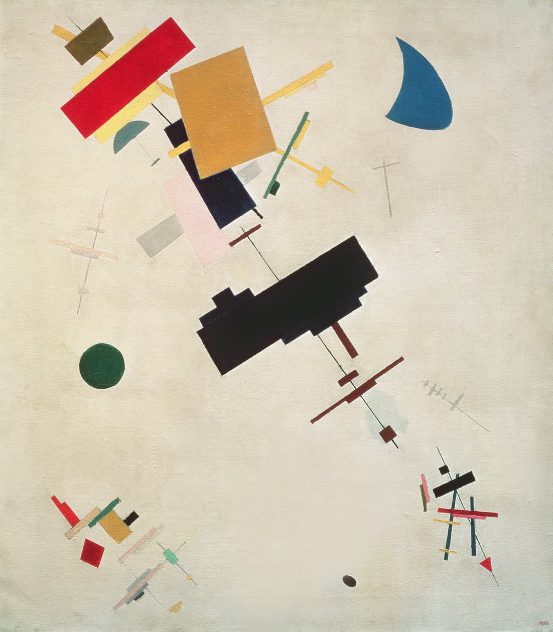 Süprematist Kompozisyon No.56, 1936 by Kazimir Severinovich Malevich
