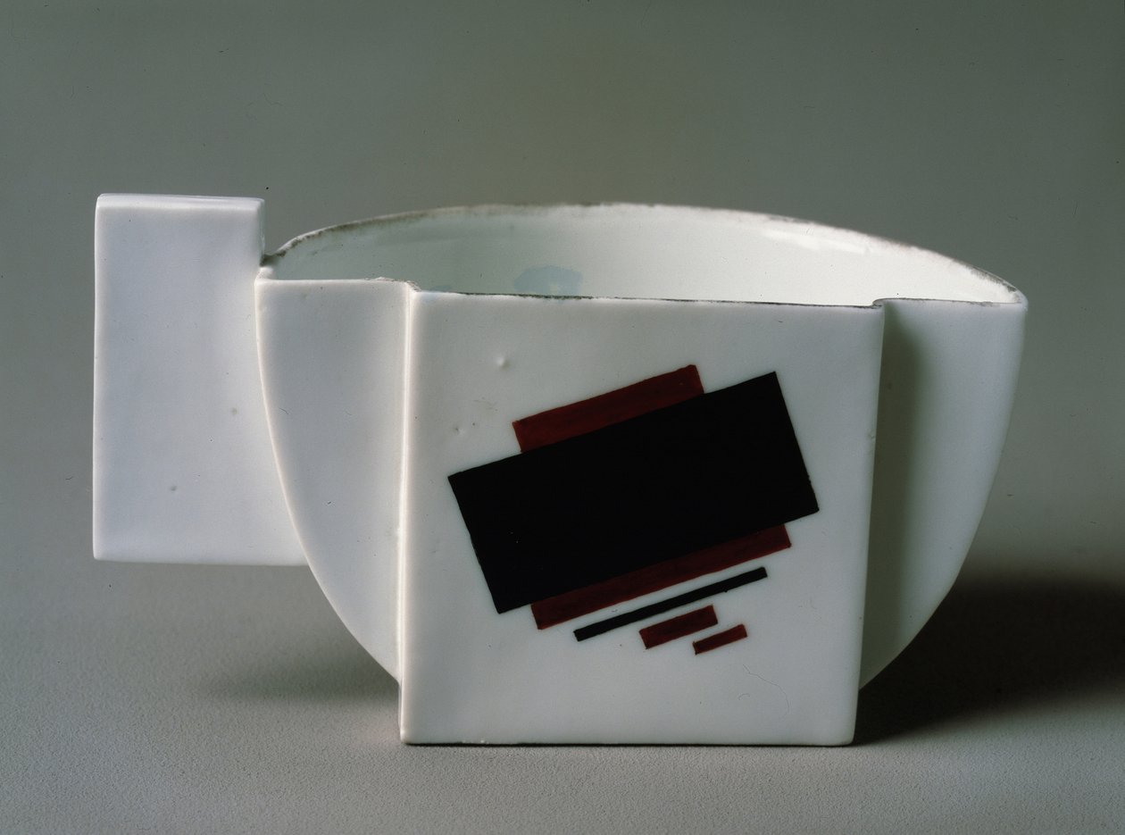 Suprematist Kupası, 1923 (porselen) by Kazimir Severinovich Malevich