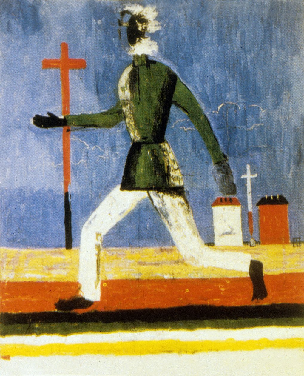 Koşan Adam, 1933 by Kazimir Severinovich Malevich
