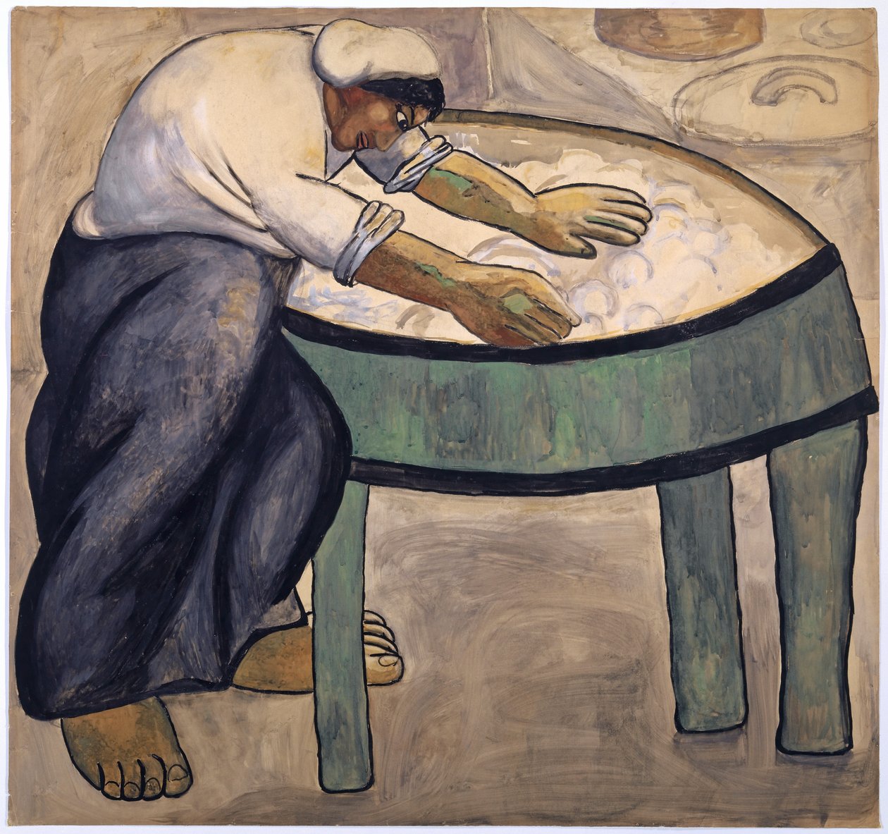 Çamaşırcı Kadın, 1911 by Kazimir Severinovich Malevich