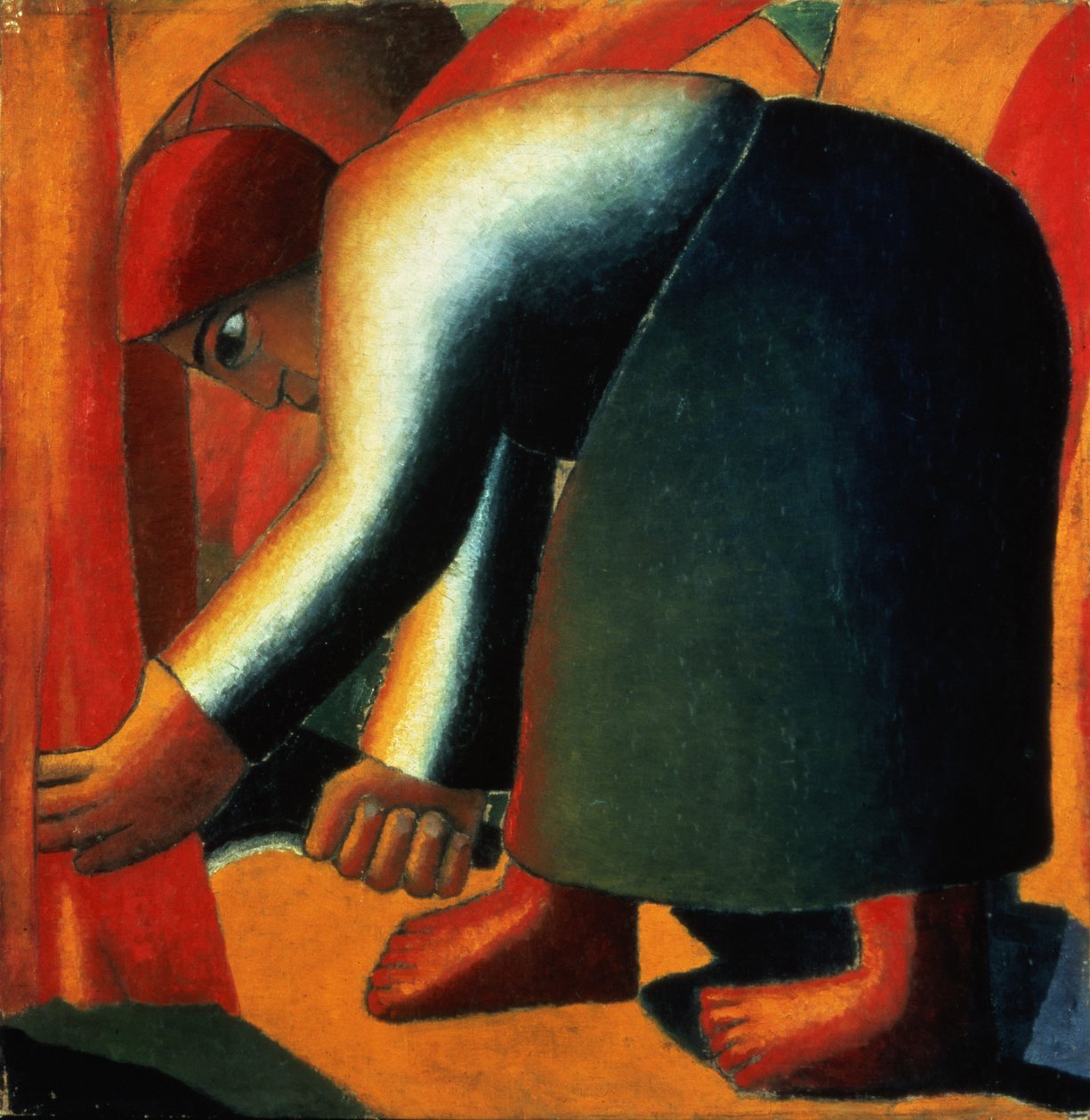 Kadın Kesme, c.1900 by Kazimir Severinovich Malevich