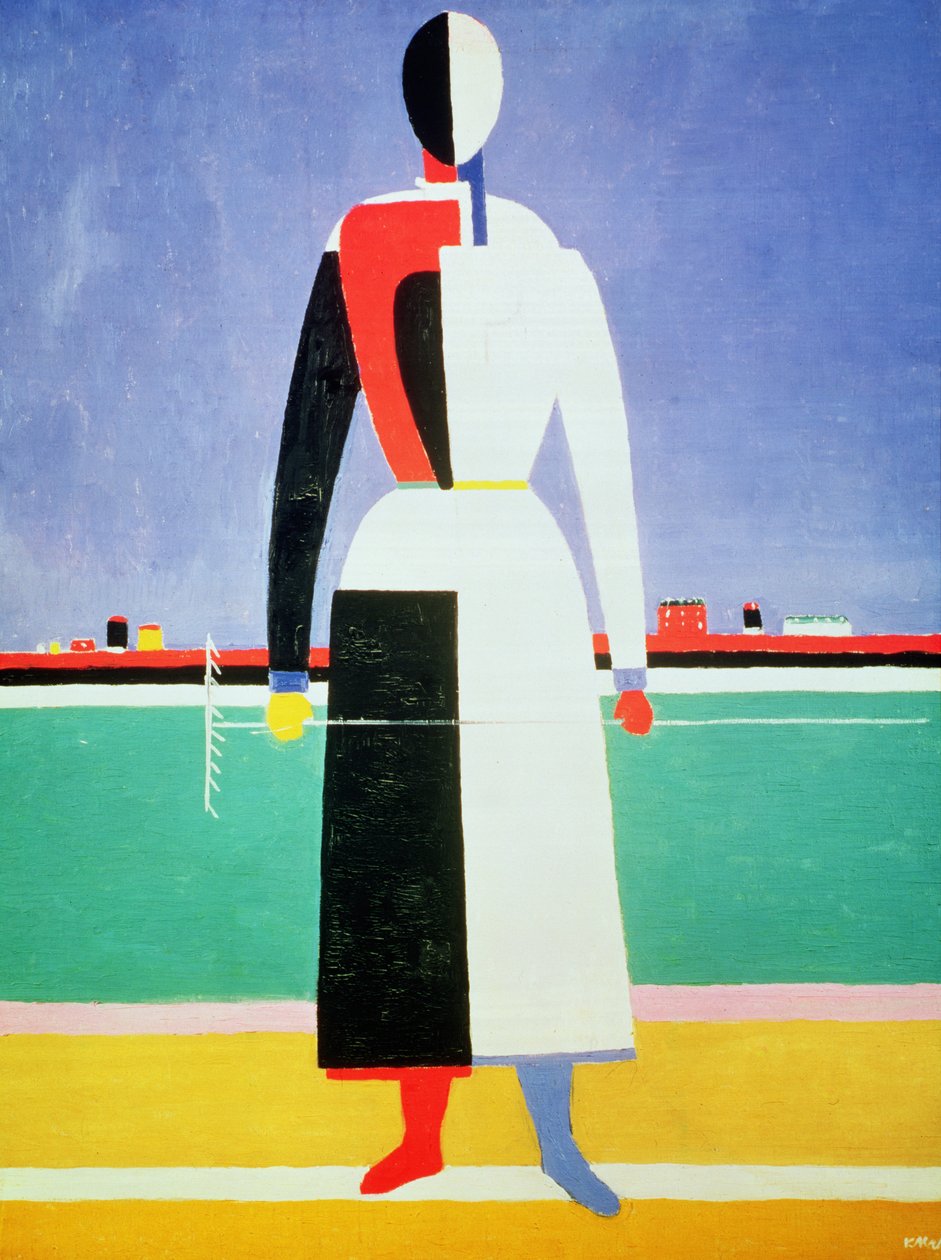 Tırmıklı Kadın, c.1928-32 by Kazimir Severinovich Malevich