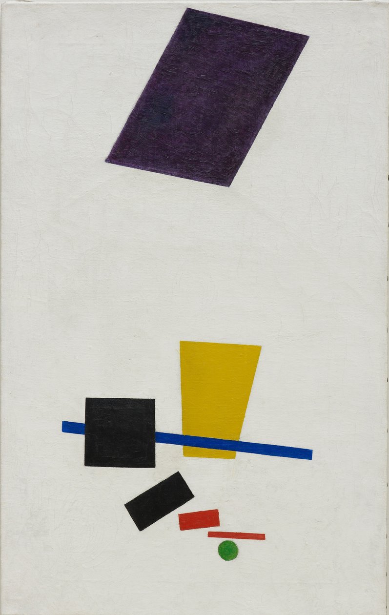 Bir Futbolcunun Ressam Gerçekçiliği – 4. Boyutta Renk Kütleleri by Kazimir Severinovich Malevich