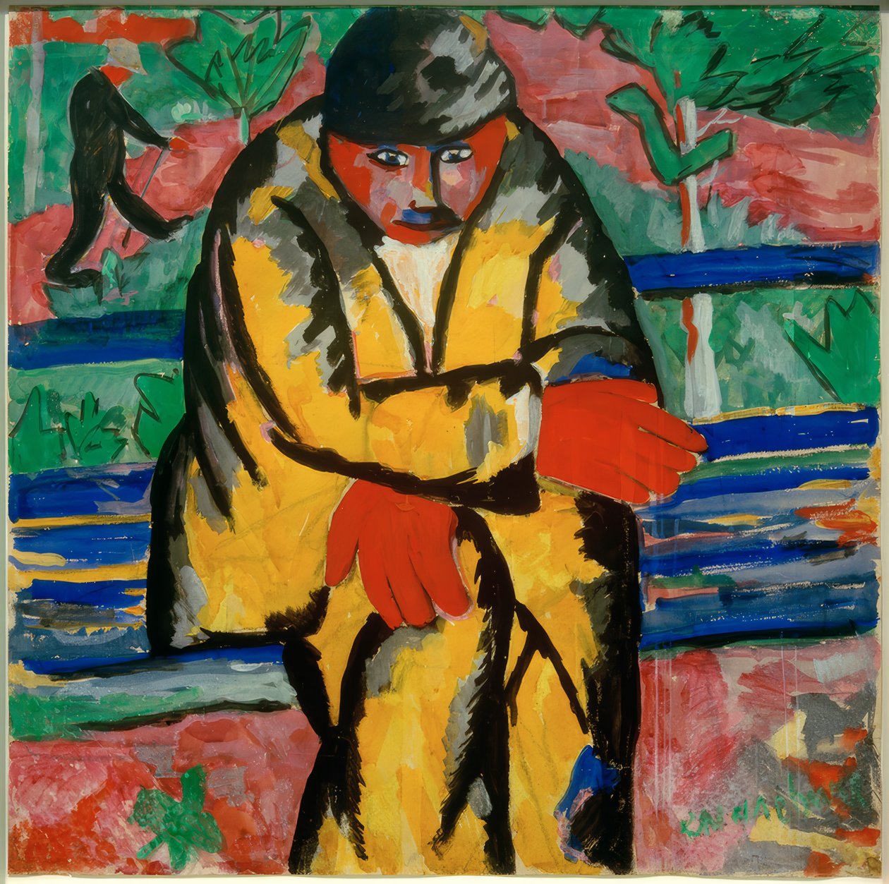 Bulvarda, 1910 by Kazimir Severinovich Malevich