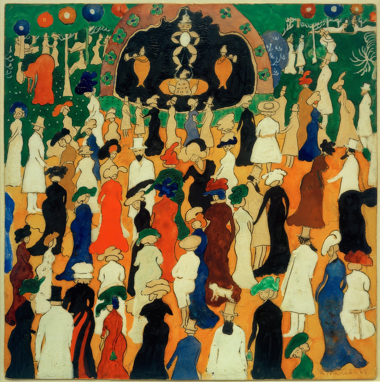 zarif şirket by Kazimir Severinovich Malevich