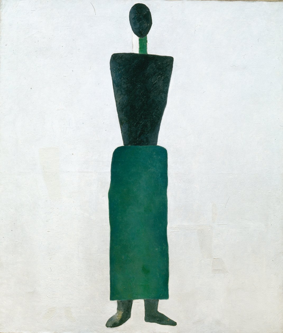 Kadın figürü, 1928-1929. by Kazimir Severinovich Malevich