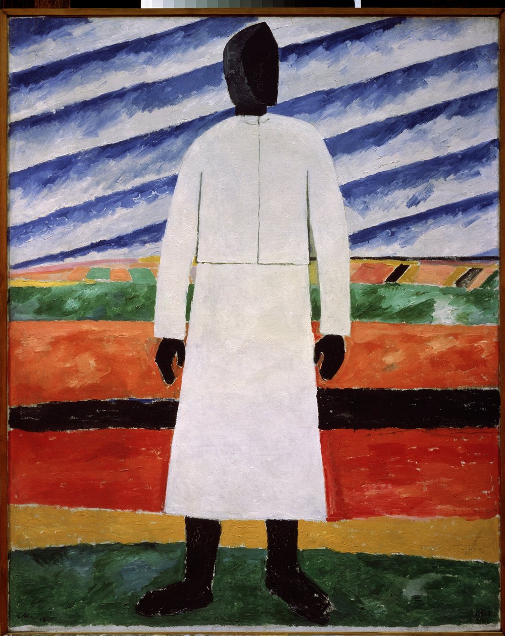 Siyah Yüzlü Çiftçinin Karısı. Kasimir Severinovich Malevich