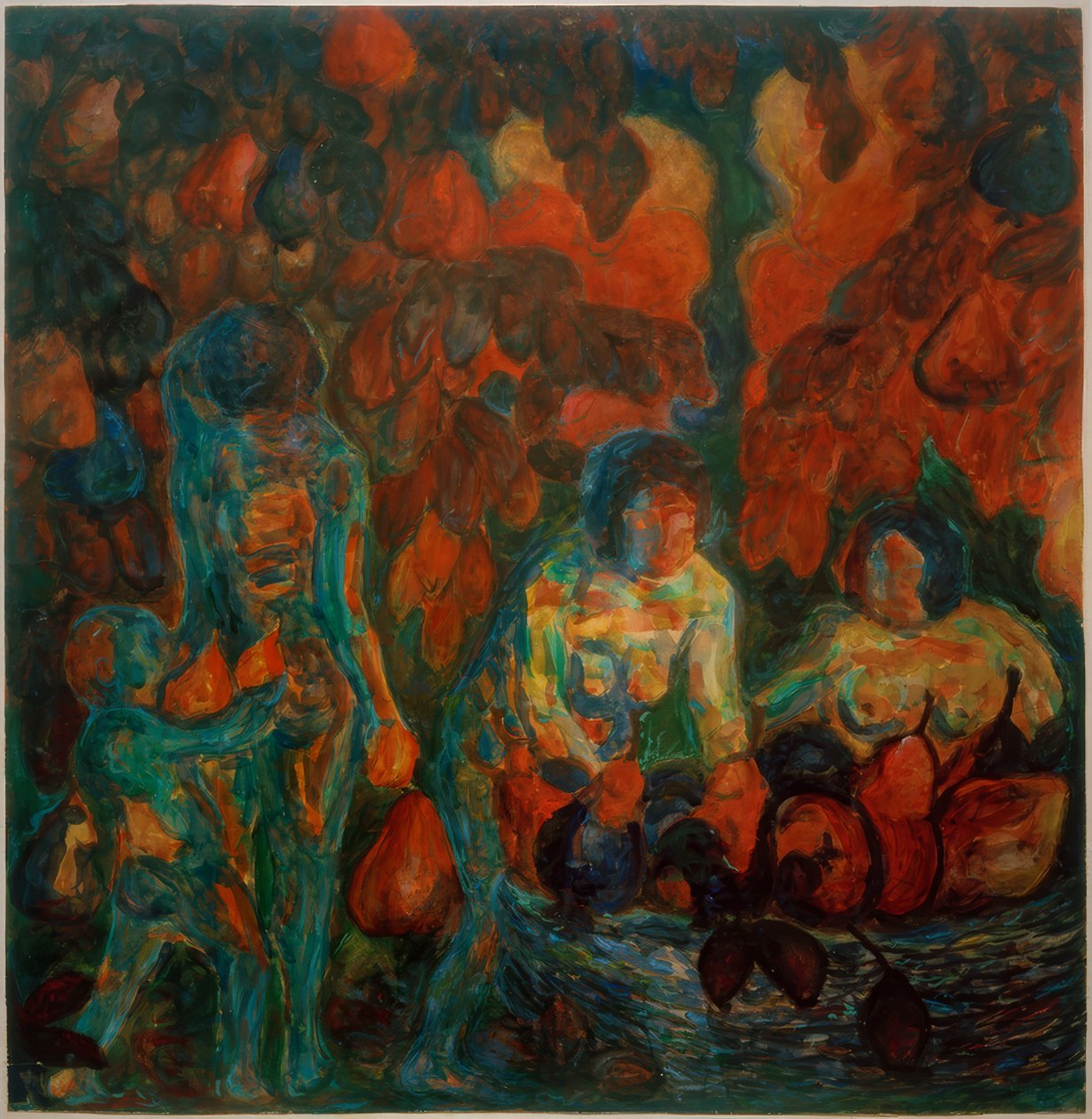 Meyve Toplama / Bolluk by Kazimir Severinovich Malevich