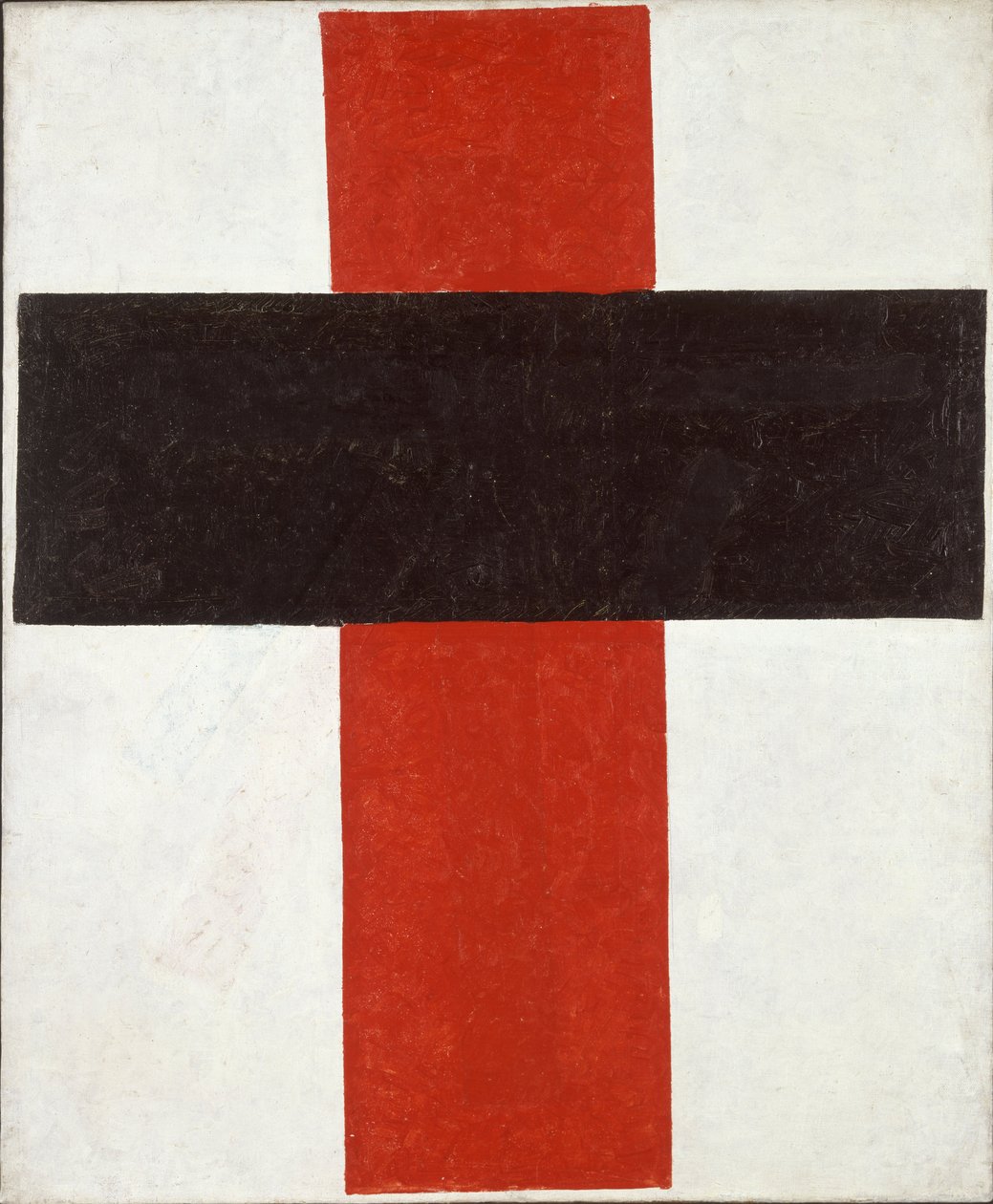 Hiyeratik Suprematist Haç par Malevich, Kasimir Severinovich (1878-1935) by Kazimir Severinovich Malevich