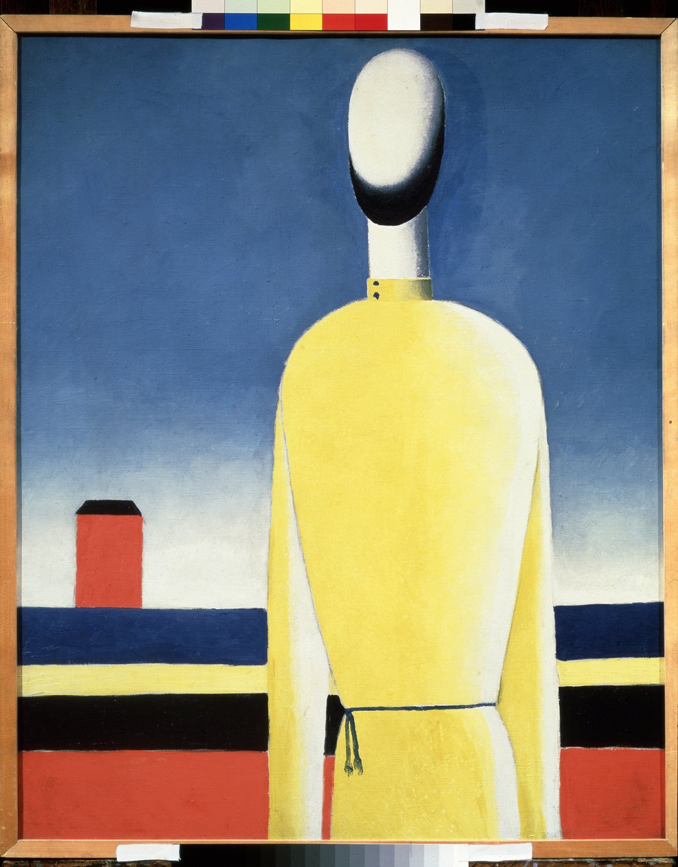 Karmaşık önsezi. Sarı Gömlekli Gövde (Karmaşık Önsezi. Sarı Gömlekli Gövde). Kasimir Severinovich Malevich