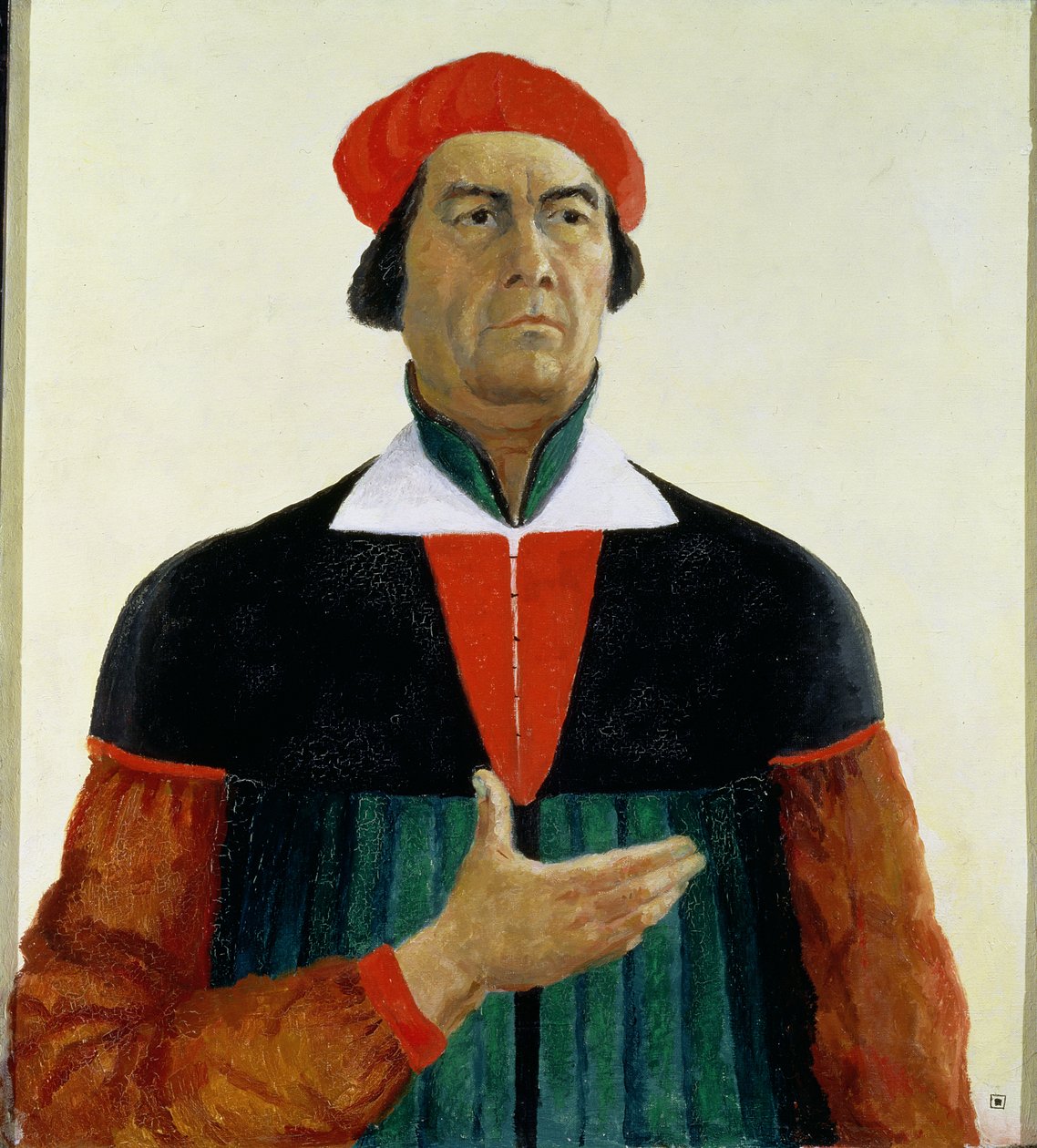Bir Sanatçı Olarak Otoportre by Kazimir Severinovich Malevich