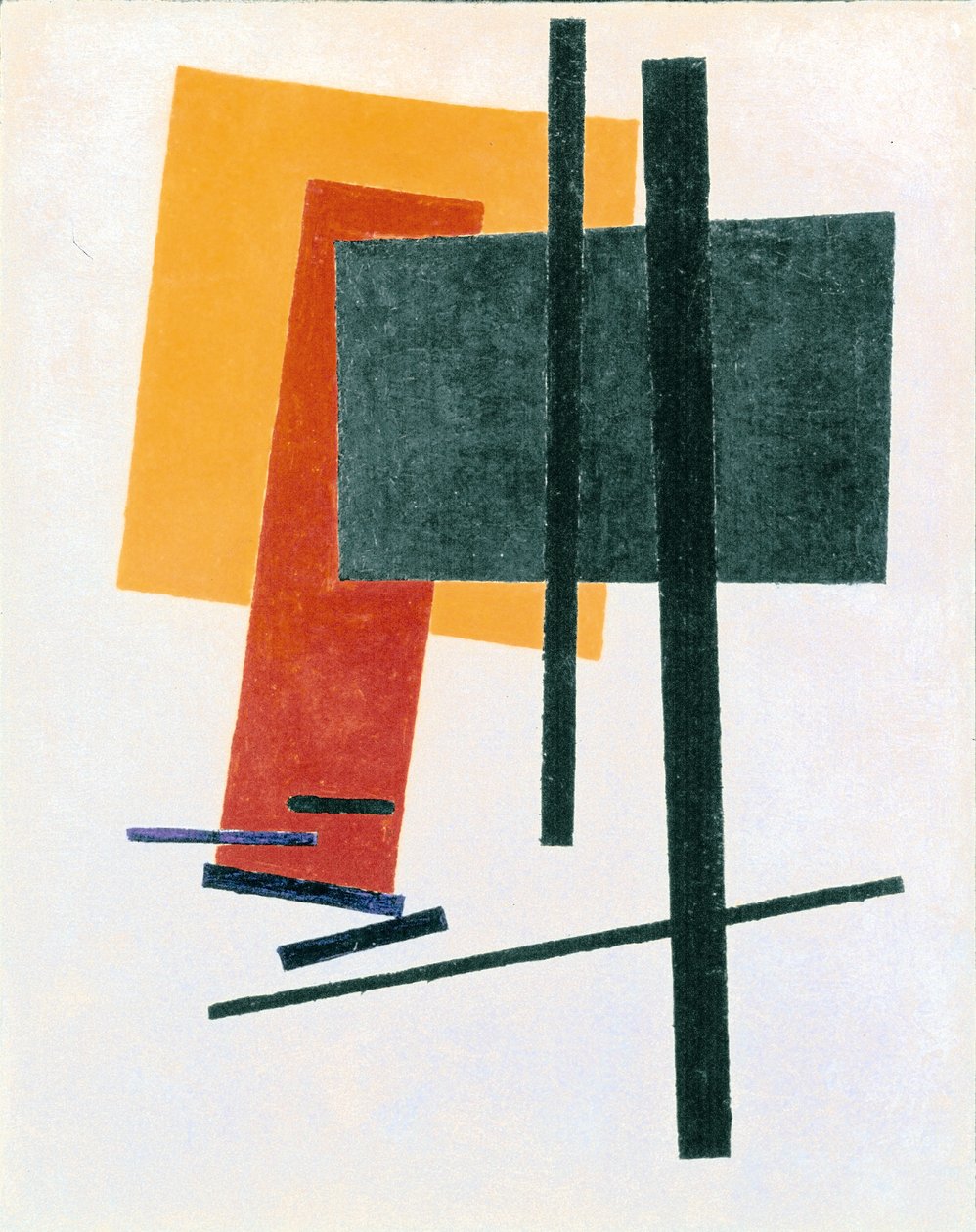 Suprematist Kompozisyon by Kazimir Severinovich Malevich