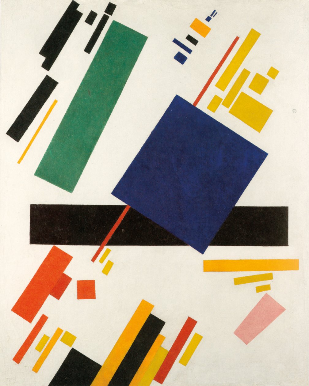 Süprematist Kompozisyon, 1916 by Kazimir Severinovich Malevich