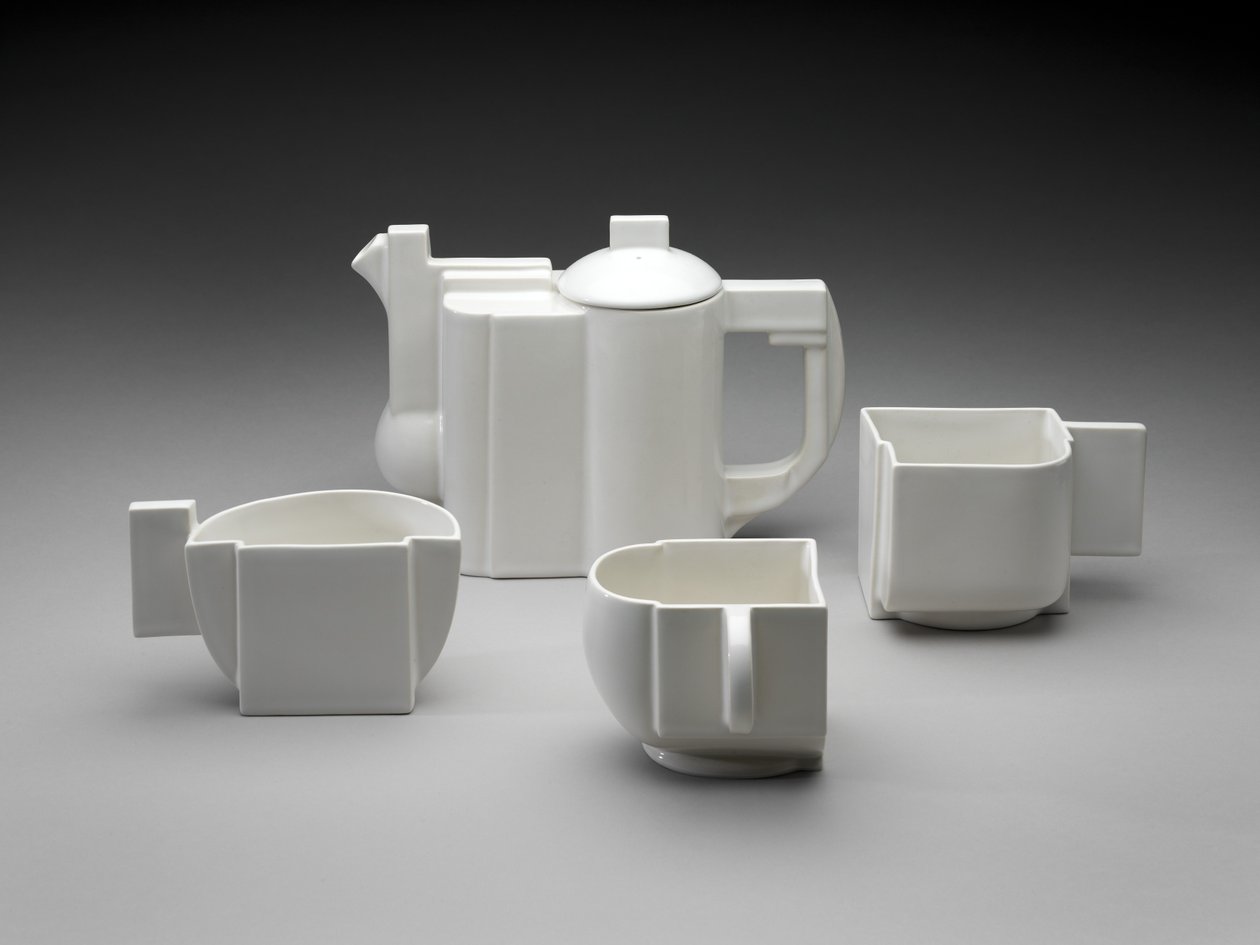 Süprematist Çay Servisi by Kazimir Severinovich Malevich