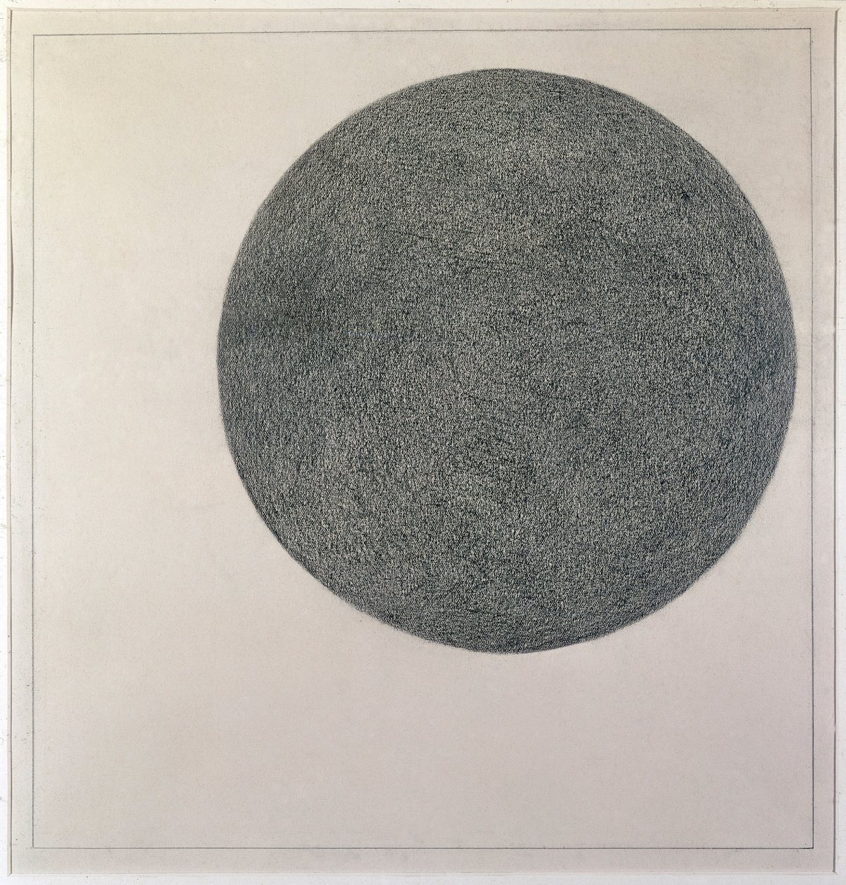 Süprematist unsur: daire (tuval üzerine yağlı boya, 20. yüzyıl) by Kazimir Severinovich Malevich