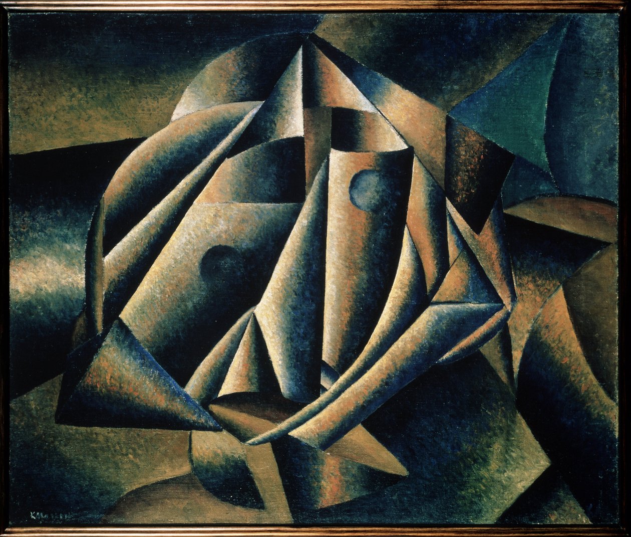 Bir Köylü Kızın Başkanı. Kasimir Severinovich Malevich