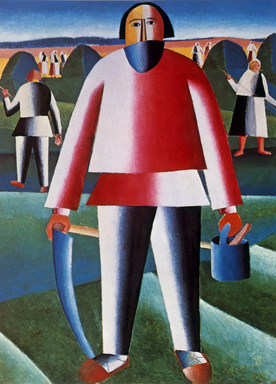Bilinmeyen resim by Kazimir Severinovich Malevich