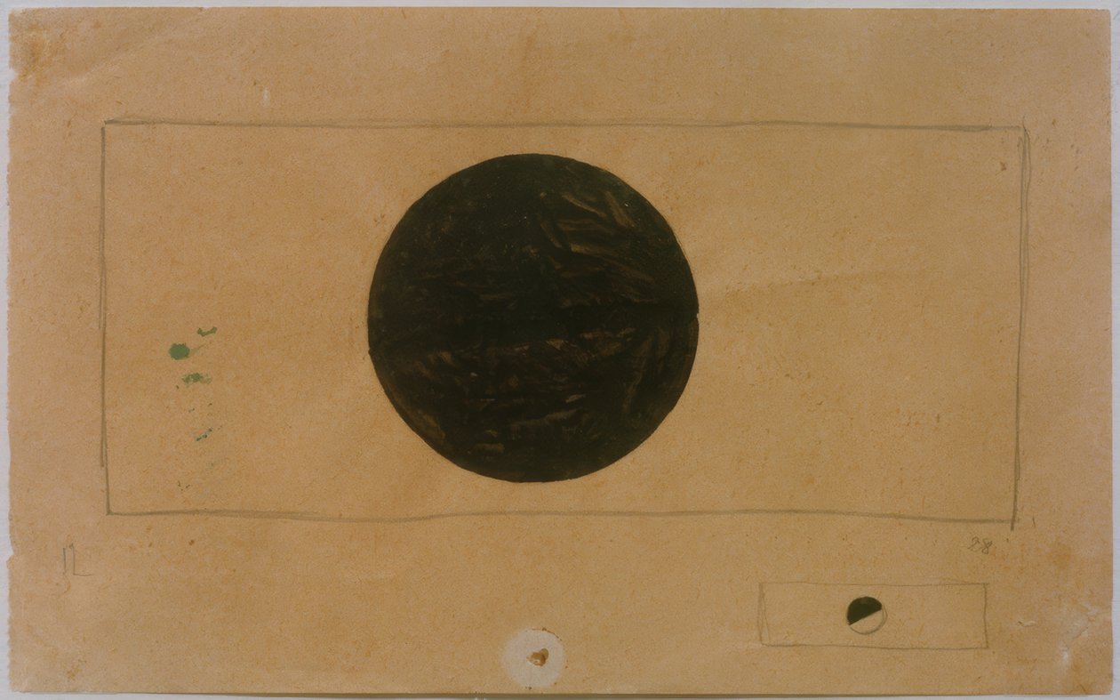Daireler ile iki Suprematist kompozisyon by Kazimir Severinovich Malevich