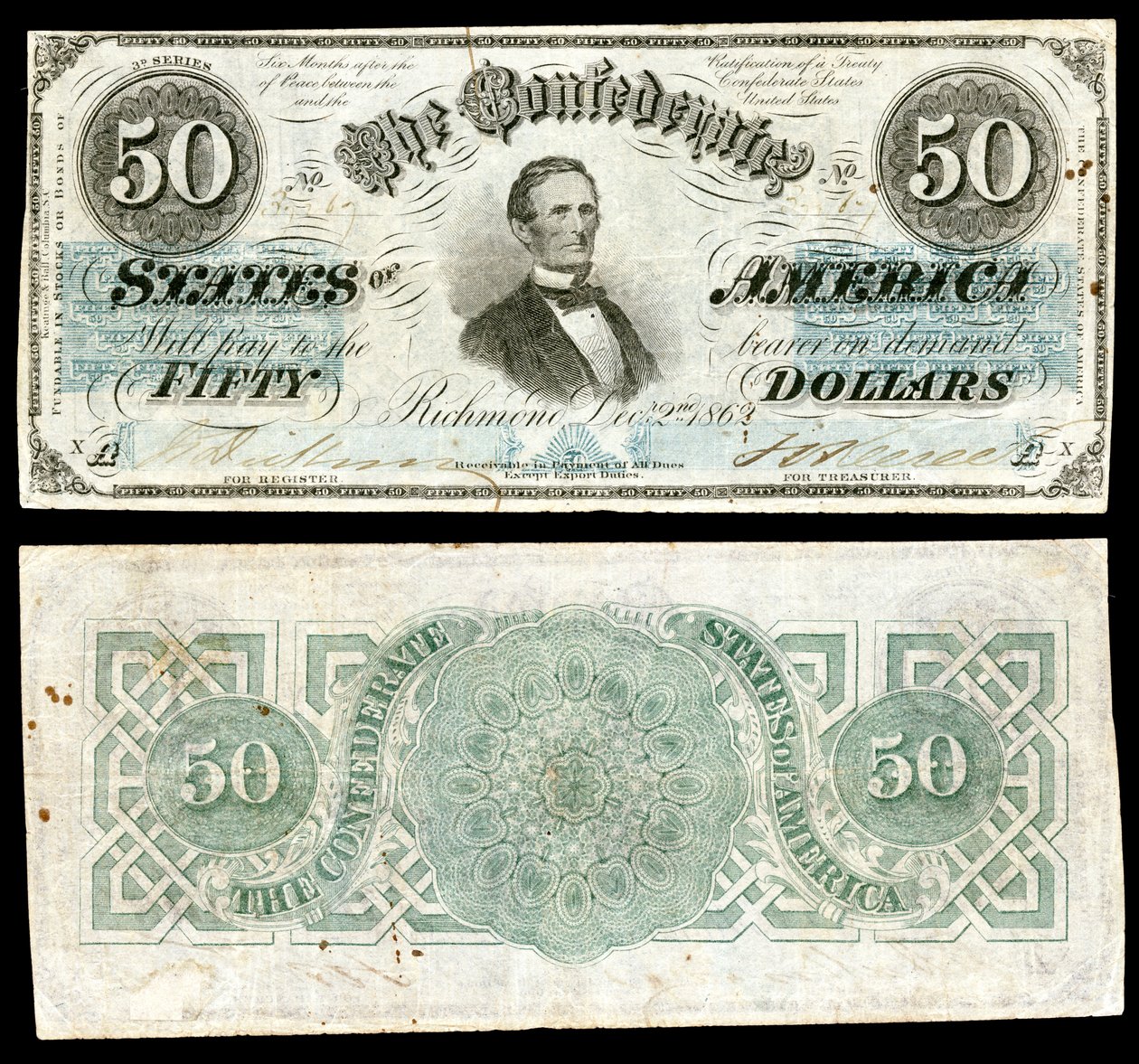 CSA-T50- $ 50-1862 by Keatinge and Ball