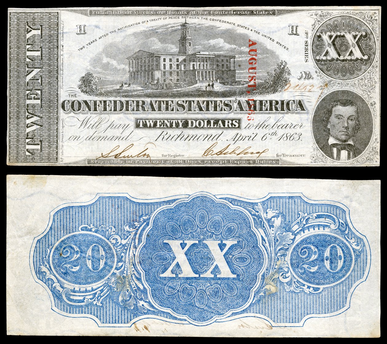 CSA-T58- $ 20-1863 by Keatinge and Ball