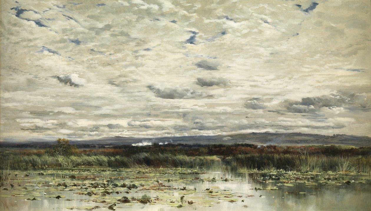 Shillingford yakınlarında, 1883 by Keeley Halswelle
