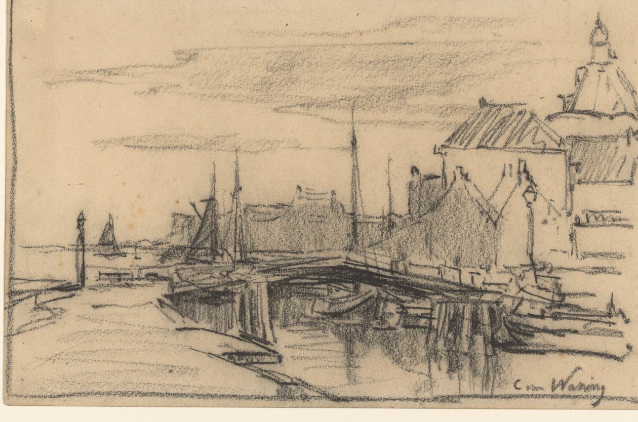 Enkhuizen Limanı by Kees van Waning