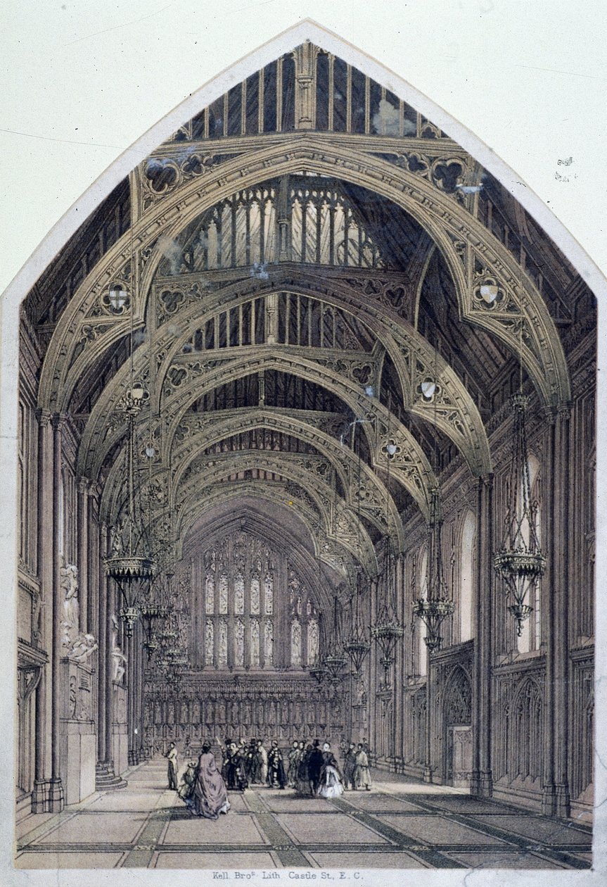Guildhall, Londra, c1870 by Kell Brothers