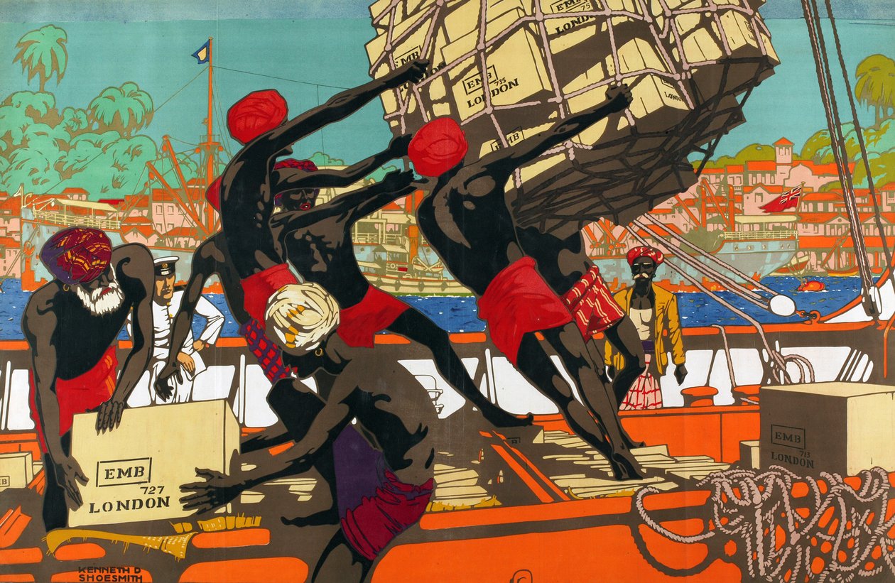 Kolombo, Seylan, 'Doğu ile Ticaretimiz' serisinden by Kenneth Shoesmith