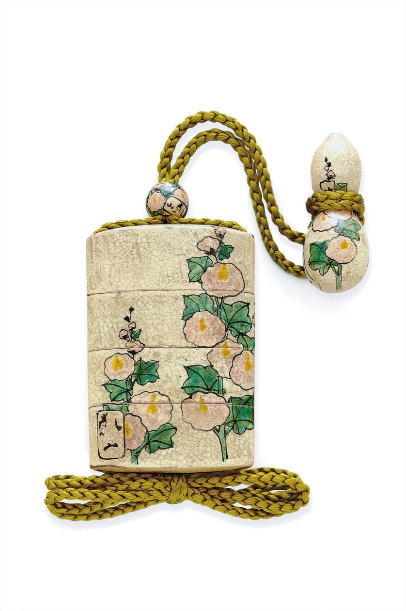 Üç Vaka Inro, Edo dönemi (taş eşya) by Kenya (attr. to) Miura