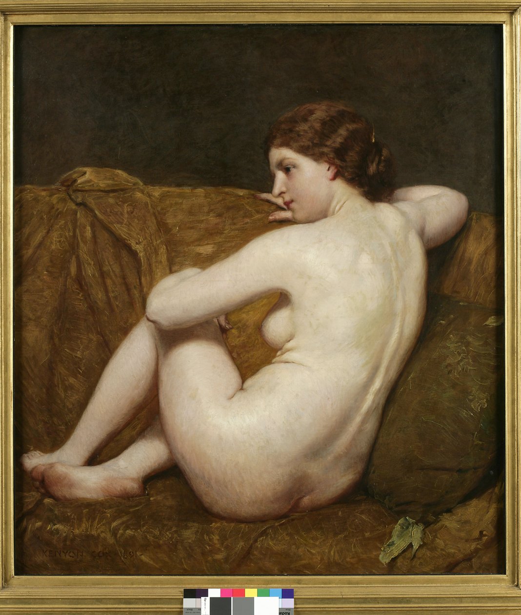 Sarışın, 1891 by Kenyon Cox
