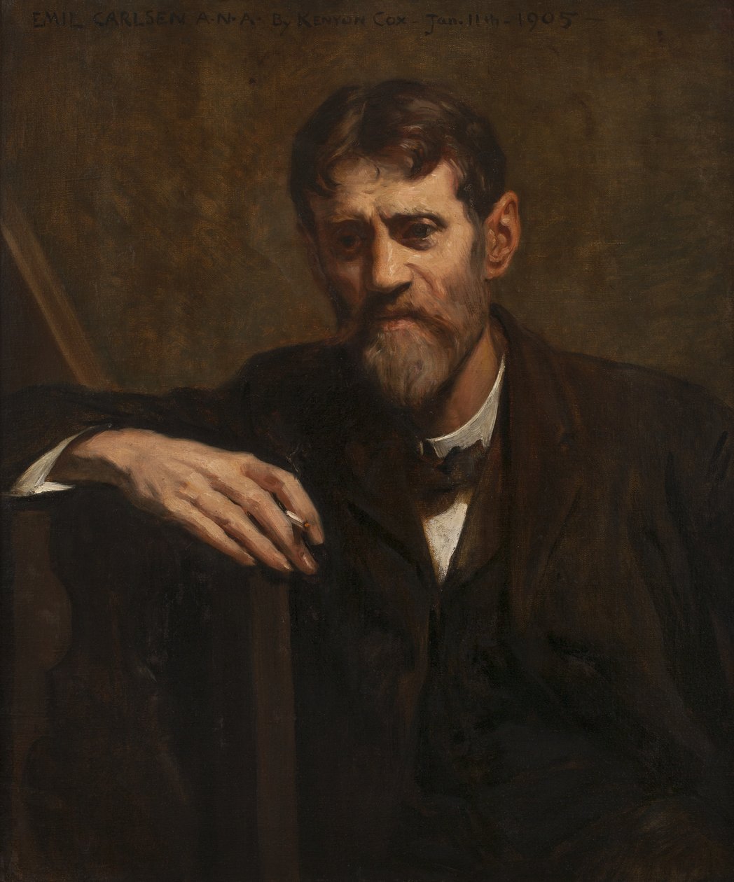 Emil Carlsen, 1905 by Kenyon Cox