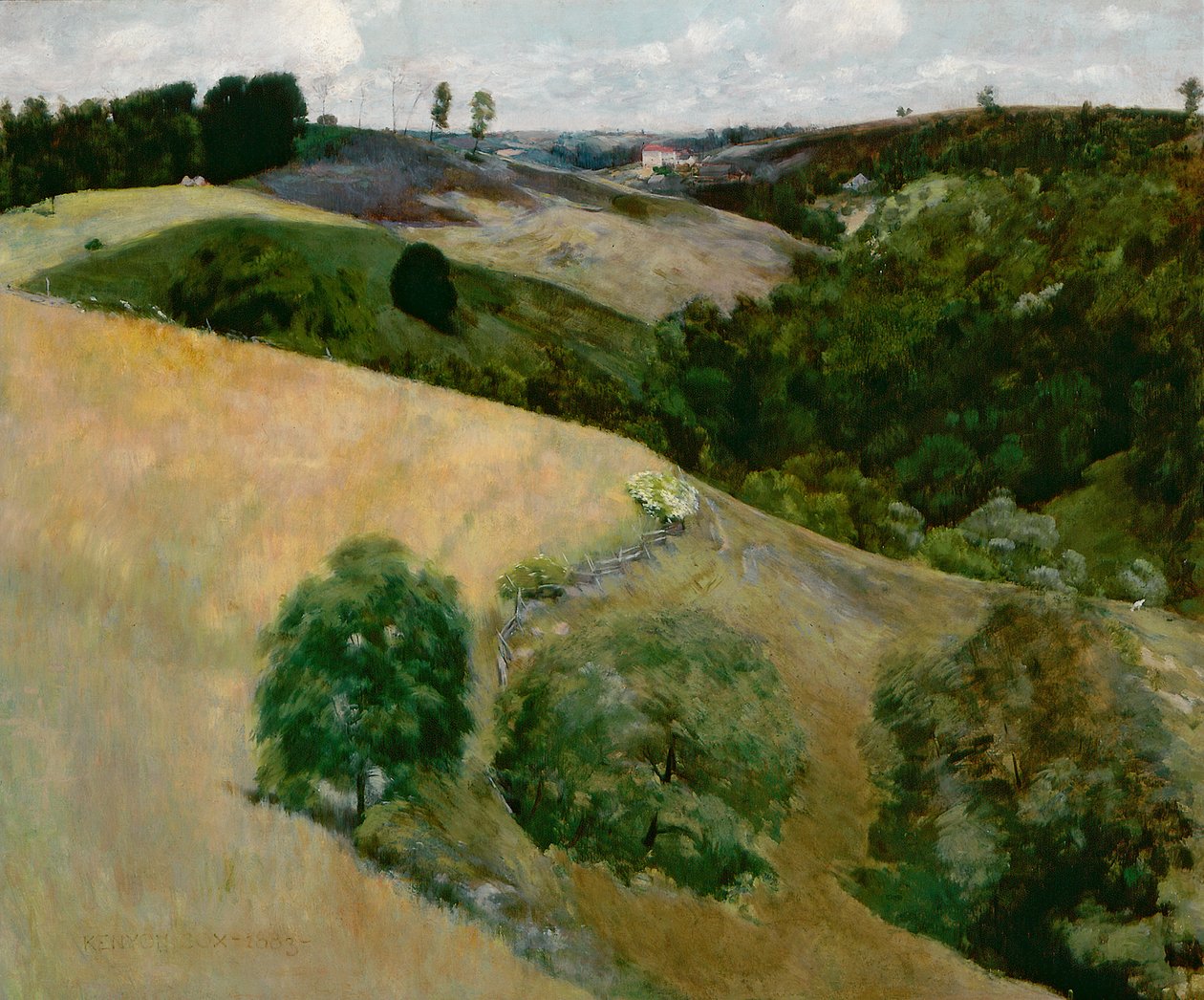 Uçan Gölgeler, 1883 by Kenyon Cox