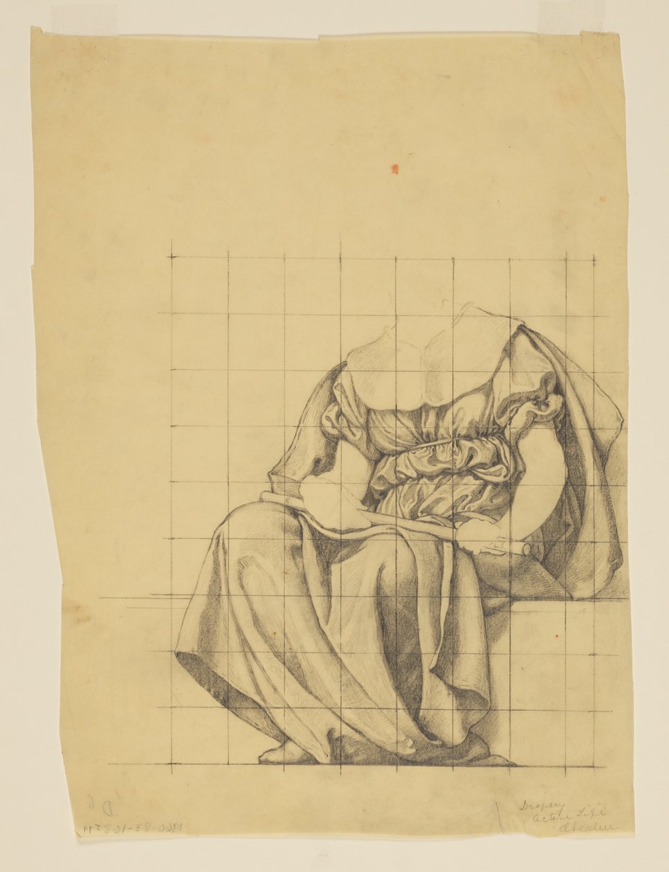 "Aktif Yaşam" için Perdelik Çalışması, Lunette Yönetim Binası, Oberlin College, Oberlin, OH by Kenyon Cox