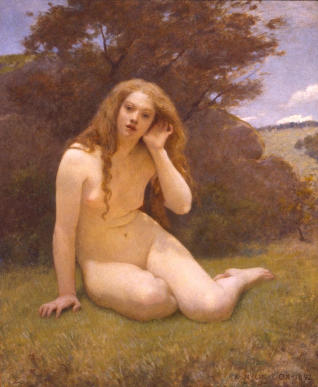Yankı, 1892. by Kenyon Cox