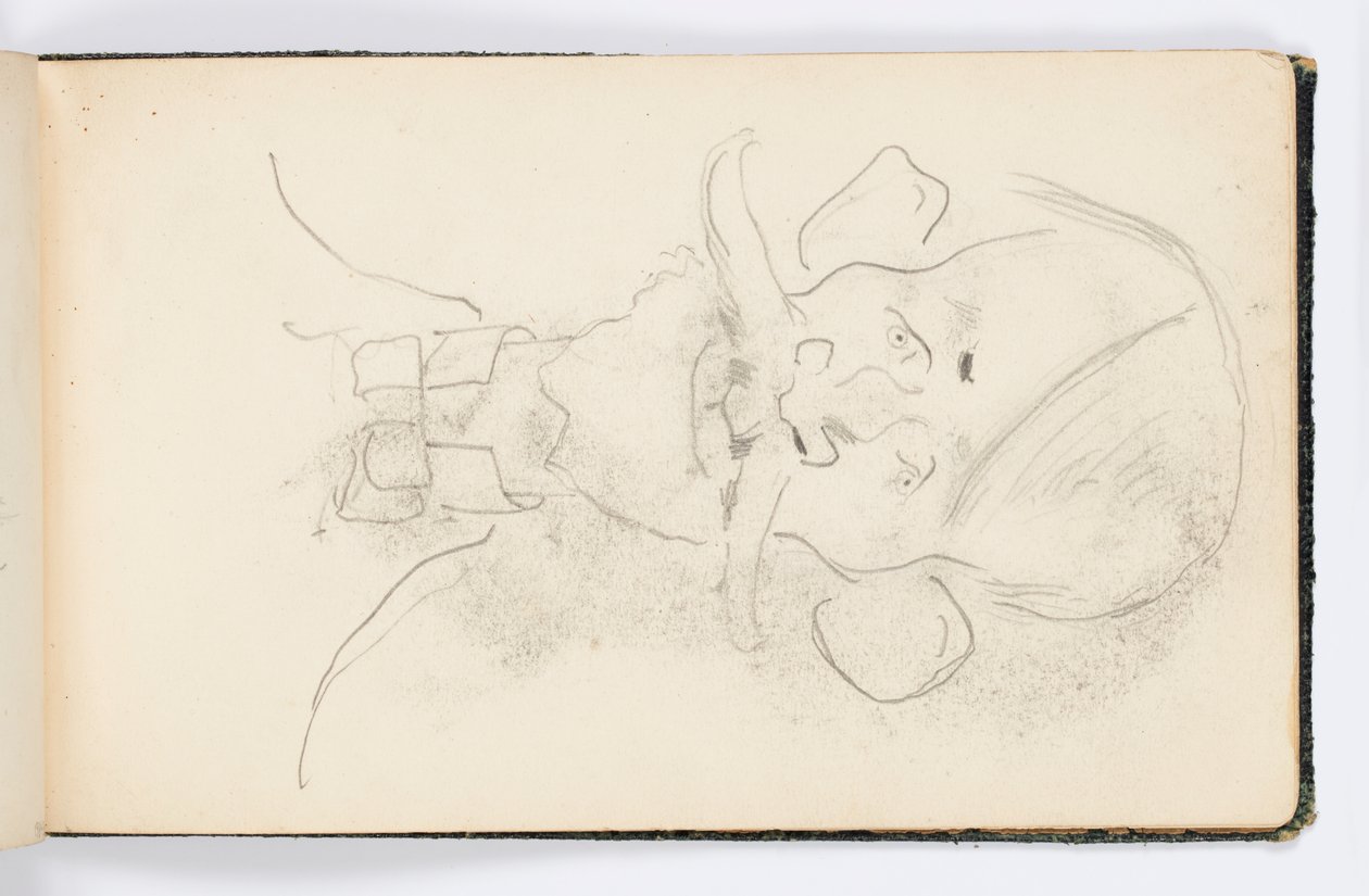 Sketchbook Sayfası: Karikatür by Kenyon Cox