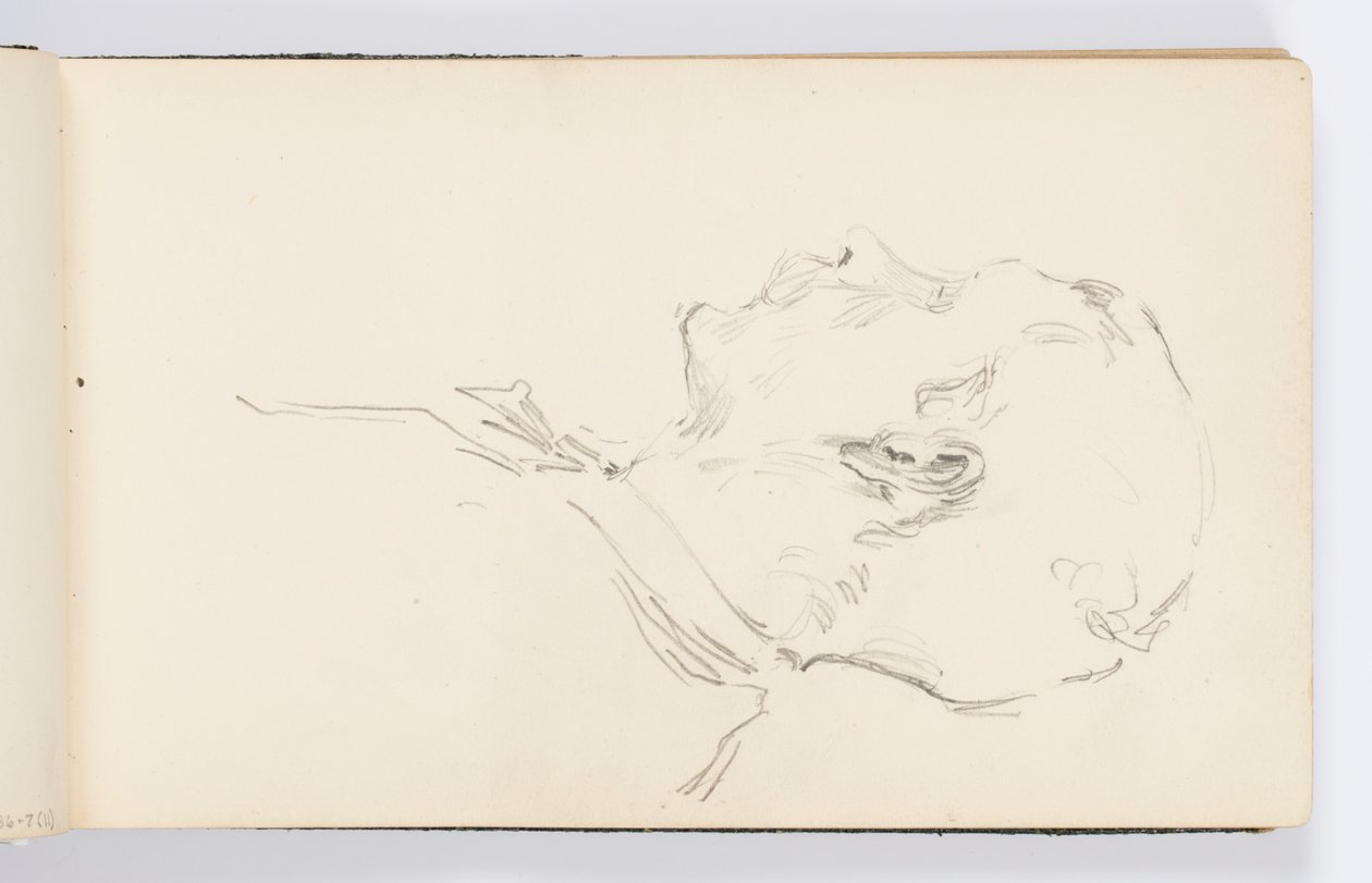 Sketchbook Sayfası: Profildeki Adam by Kenyon Cox