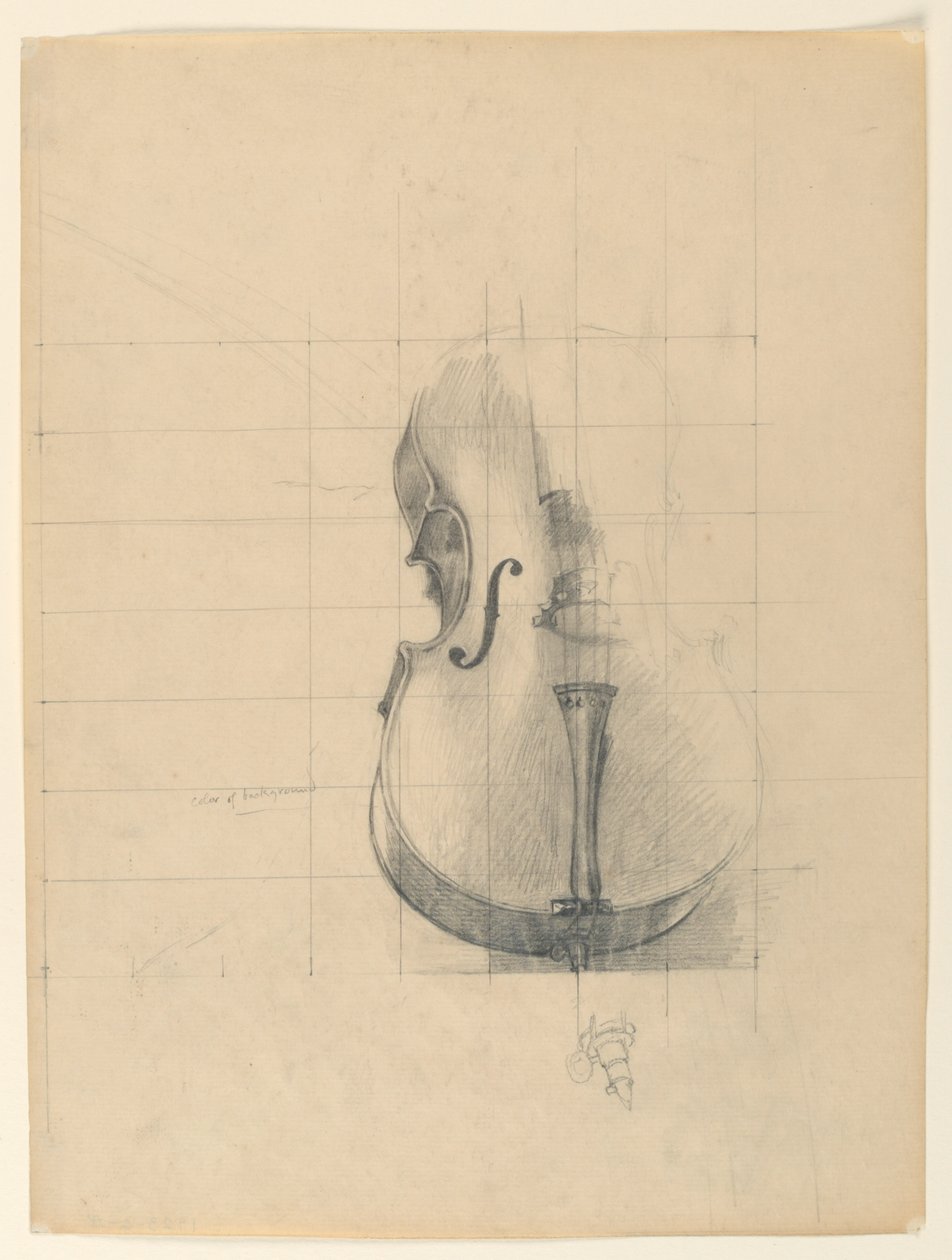 "Müzik", "Sanat" için Çalışma, Kongre Kütüphanesi, Washington D.C. by Kenyon Cox