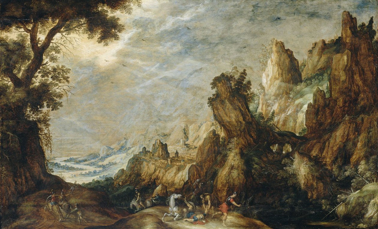 Aziz Paul Dönüşümü ile Manzara by Kerstiaen de Keuninck