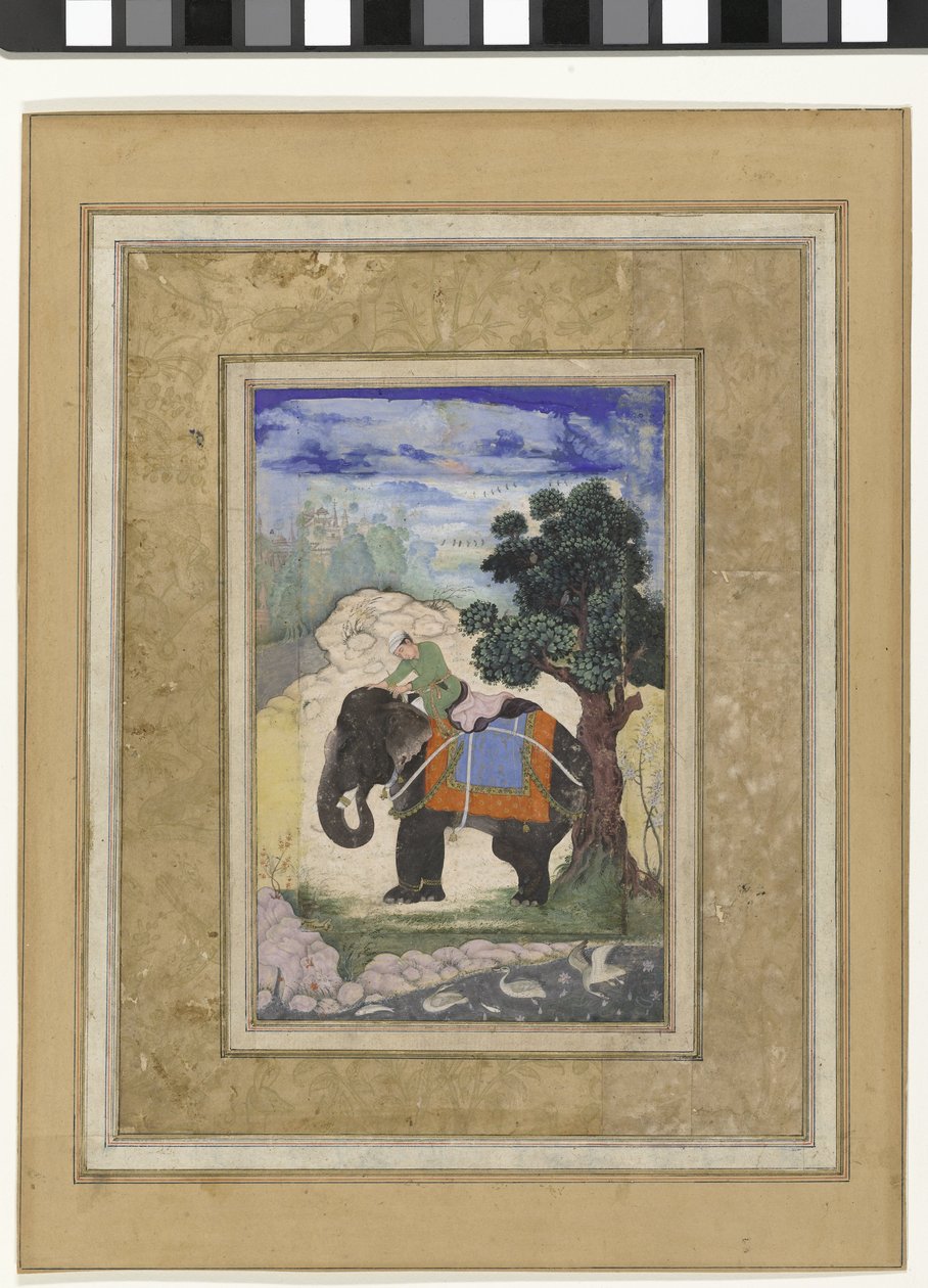 fil ve binici binici ile fil by Keshavdas (possibly)