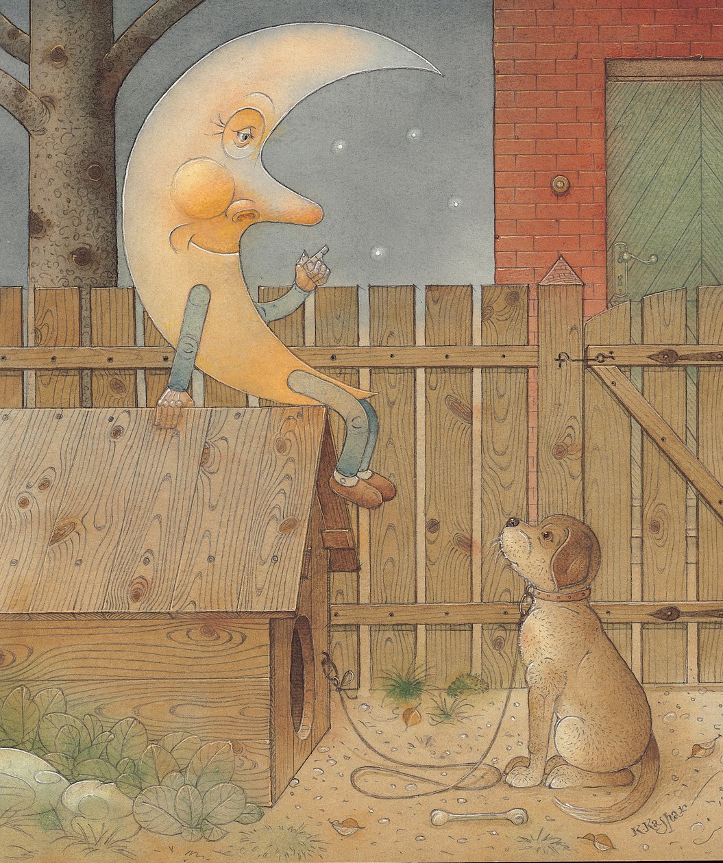 Ay, 2005 (kağıt üzerinde wc) by Kestutis Kasparavicius