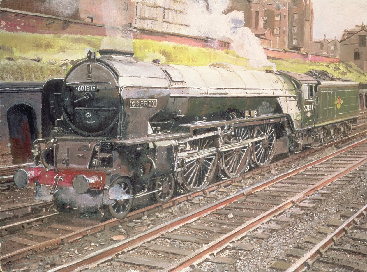 A1 Majesty, Osprey 60131, Camden MPD, Londra by Kevin Guild of Railway Artist Parrish