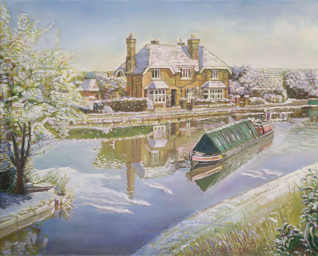 Norton Kavşağı, 2003 by Kevin Guild of Railway Artist Parrish