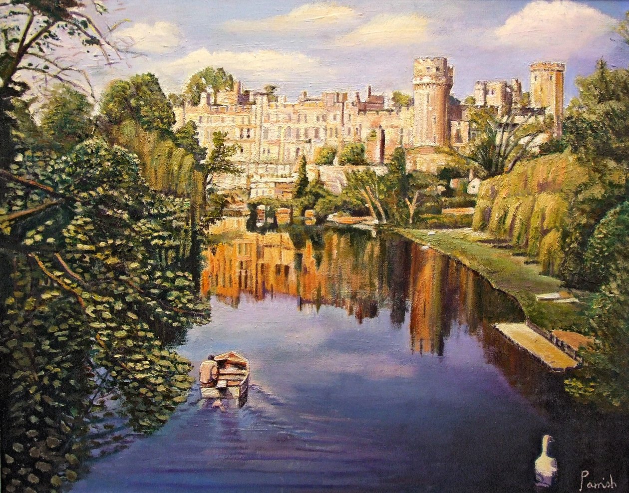 Warwick Kalesi, 2008 by Kevin Guild of Railway Artist Parrish