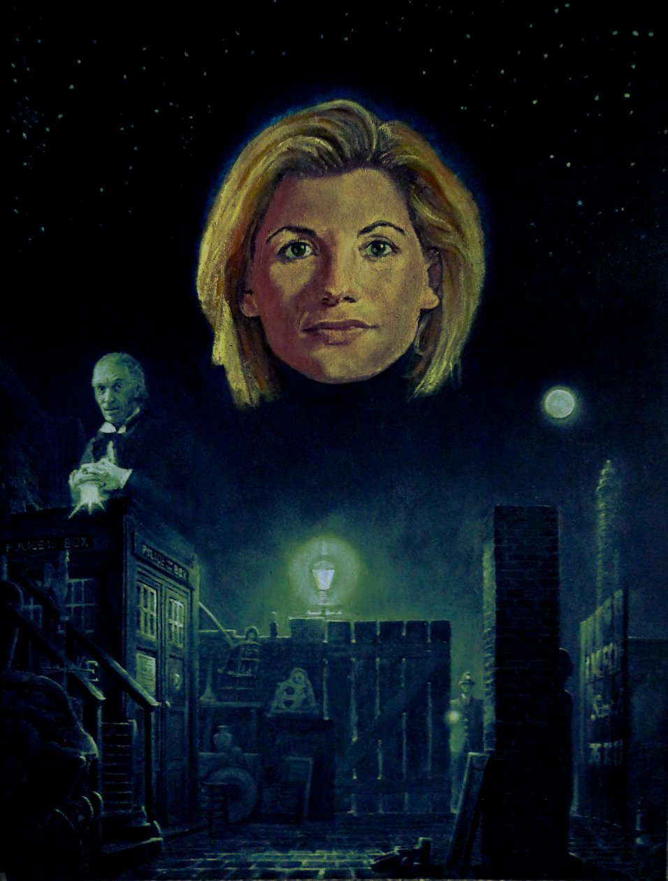 On Üçüncü Doktor (Doctor Who) (resim) by Kevin Parrish
