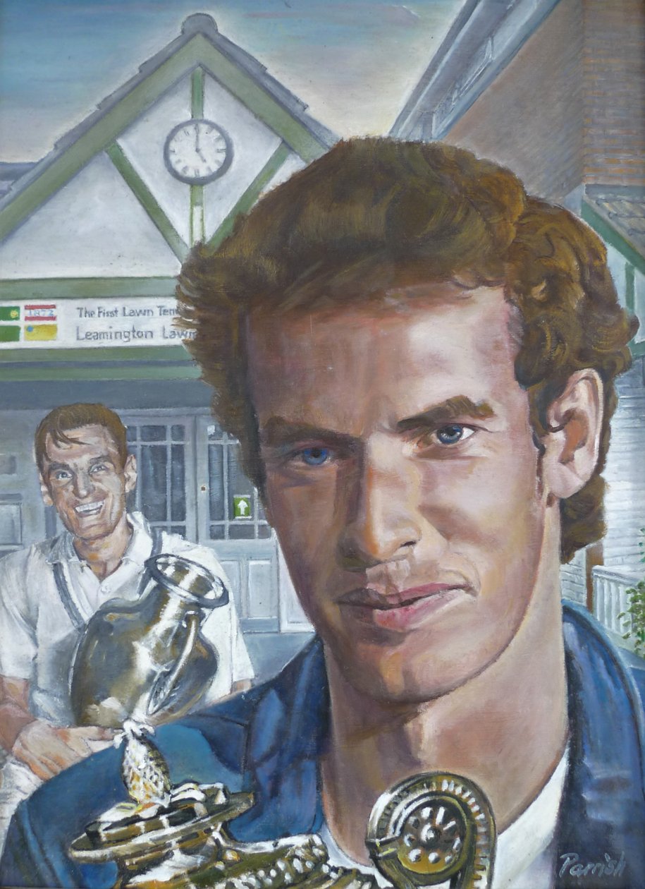 Wimbledon Erkekler Şampiyonları Leamington Çim Tenisi ve Squash Kulübünü Ziyaret Etti (resim) by Kevin Parrish