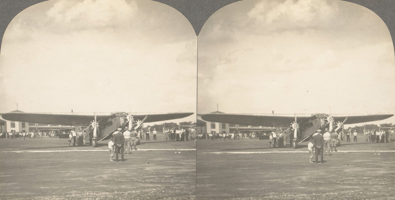 Wright Kardeşler, 1900-1929 dahil olmak üzere 3 Havacılık Sterograf Görünümü Grubu. by Keystone View Company