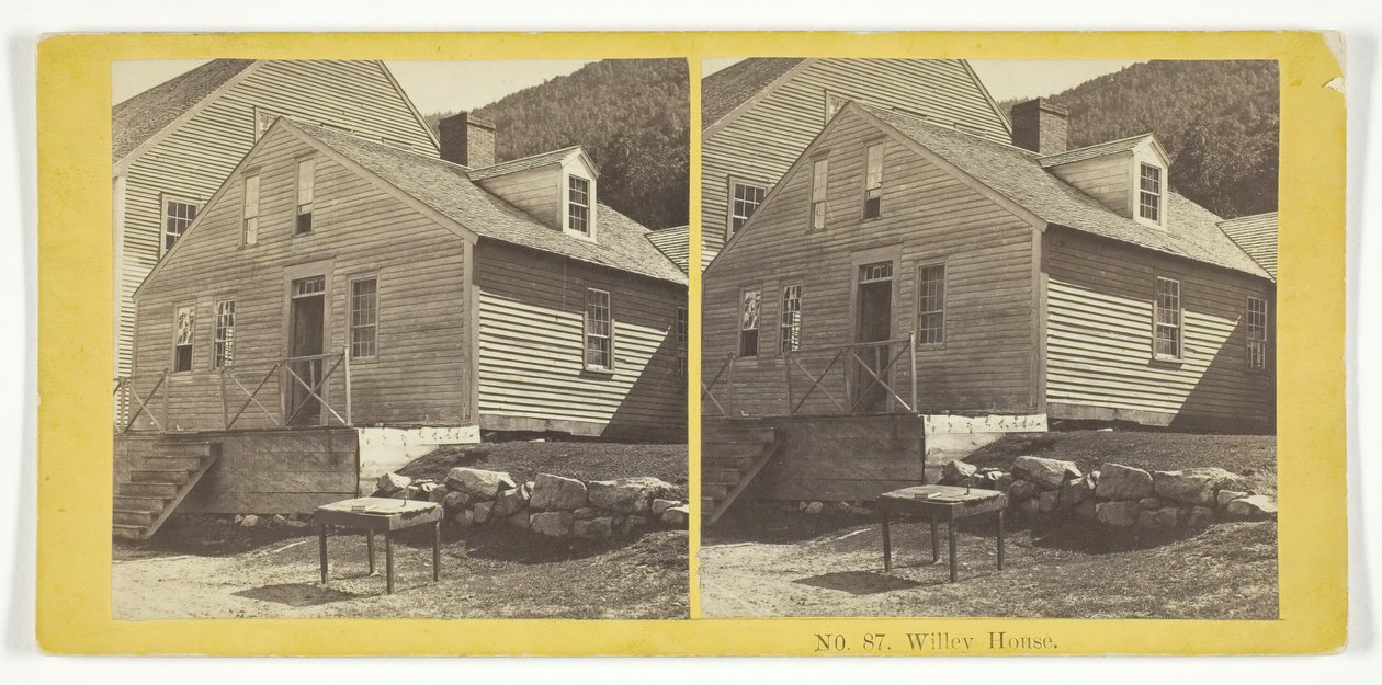 Willey House, 185575. Yaratıcılar: Kilburn Brothers, BW Kilburn. by Kilburn Brothers, BW Kilburn