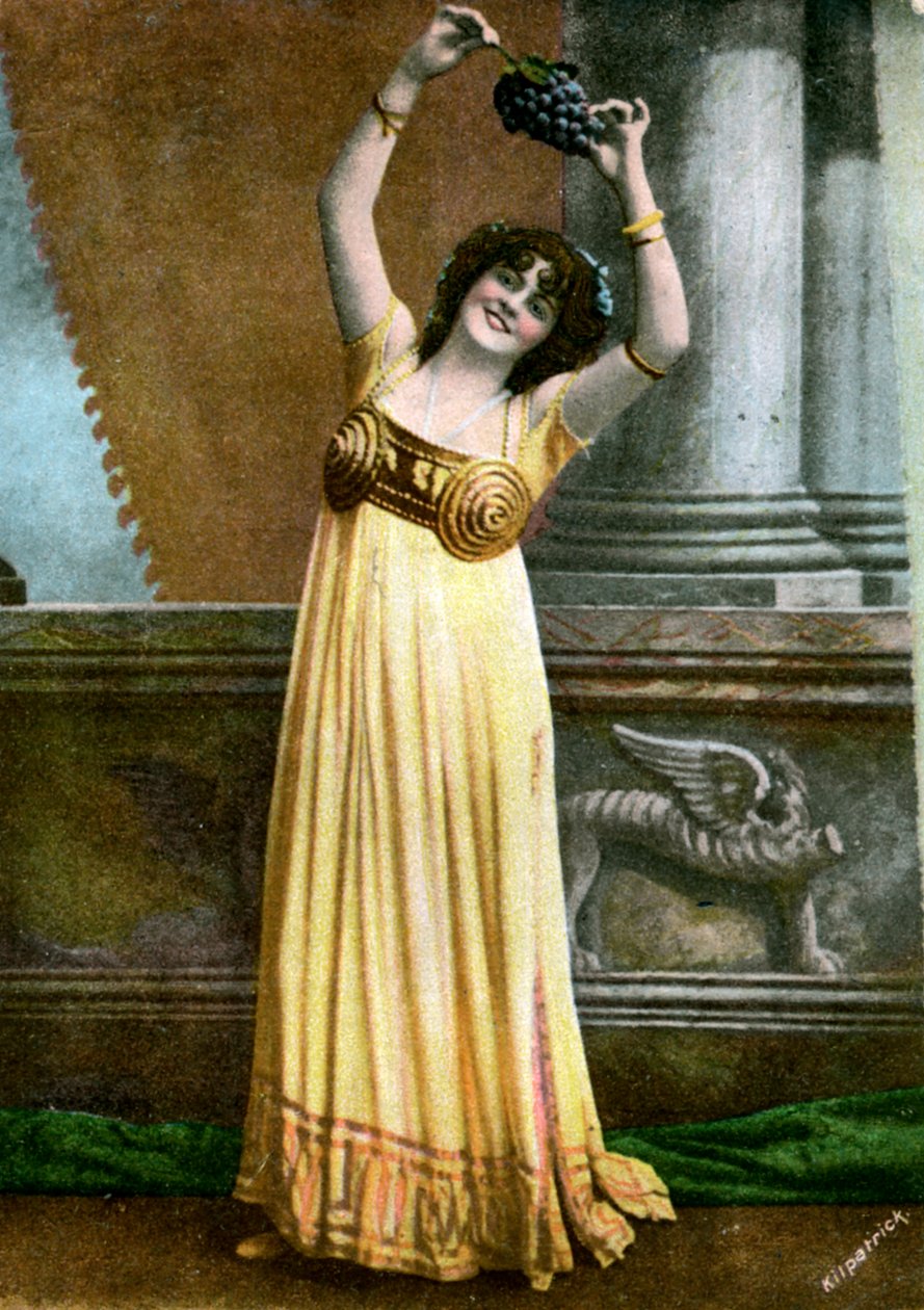 Marie Studholme 1875-1930, İngiliz aktris, 20. yüzyılın başlarında. by Kilpatrick