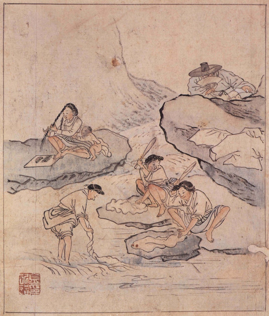 Bir çamaşırhane by Kim Hong Do